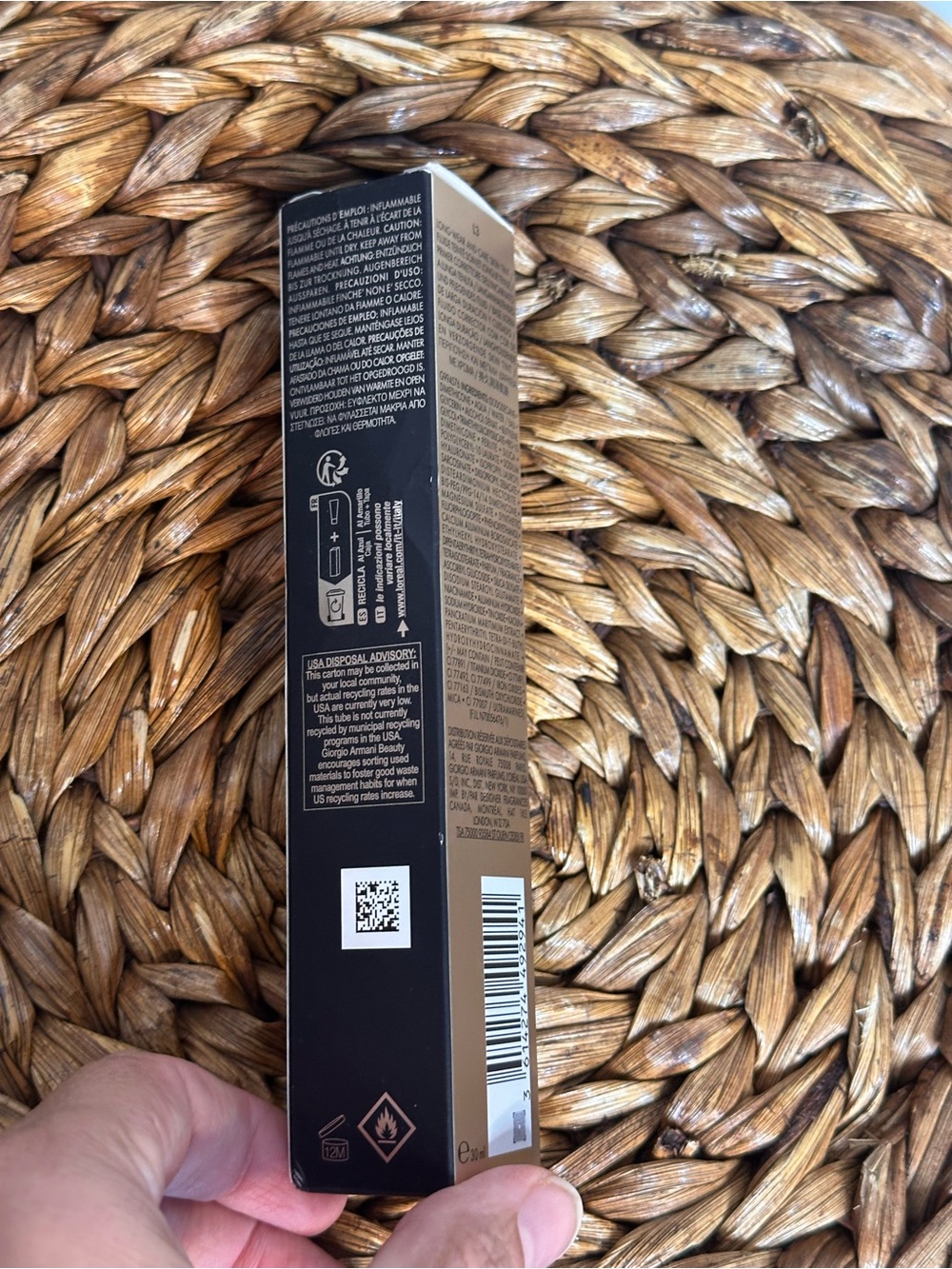 NIB Armani L3 Skin Tint Golden Hour 24hr lightweight skin tint light warm olive - Picture 4 of 6